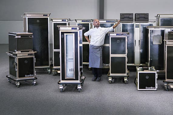 Ergo Line Food Transport Trolleys | ScanBox | ScanBox